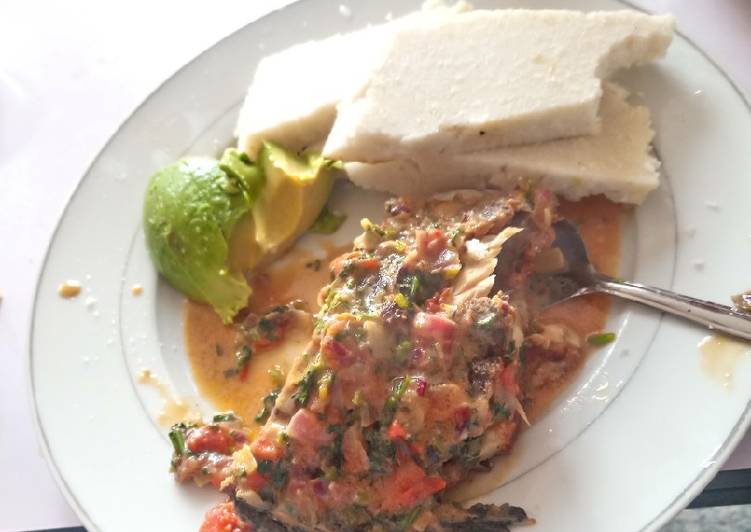 Get Breakfast of Creamy Wet fry fish