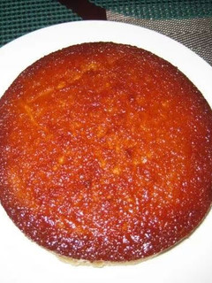 A picture of Cassava pudding.