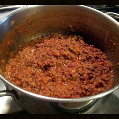 A picture of AMIEs BOLOGNESE RAGU.