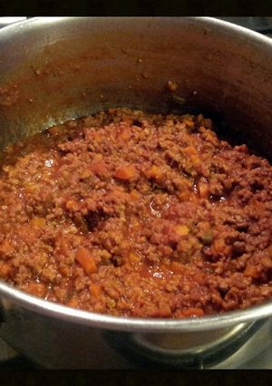 A picture of AMIEs BOLOGNESE RAGU.