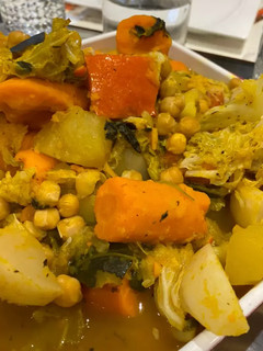 Una foto de Couscous de verduras
