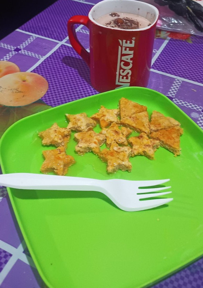 Una foto de Panqueques de avena y zanahoria