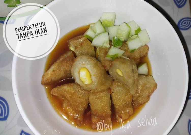 Pempek telur tanpa ikan