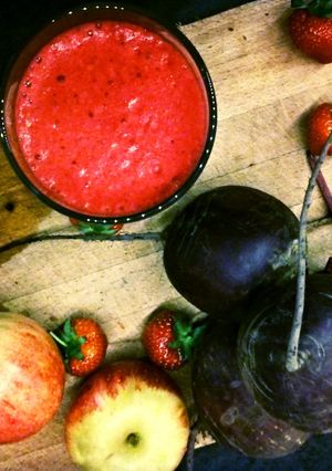 A picture of Sweet Beet Blast - Supercharge your Workout.