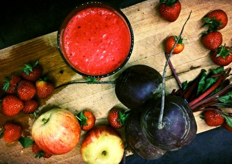 Simple Way to Make Speedy Sweet Beet Blast - Supercharge your Workout