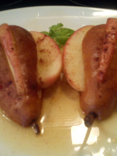 A picture of Sunshine's pear apple fans.
