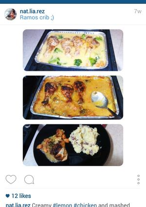 A picture of Creamy Lemon Chicken.
