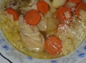 Tyúkhúsleves recept fotója