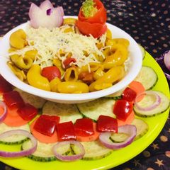 A picture of Veg cheese macaroni.