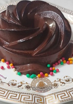 عکسی از دستور دسر شیر کاکائو