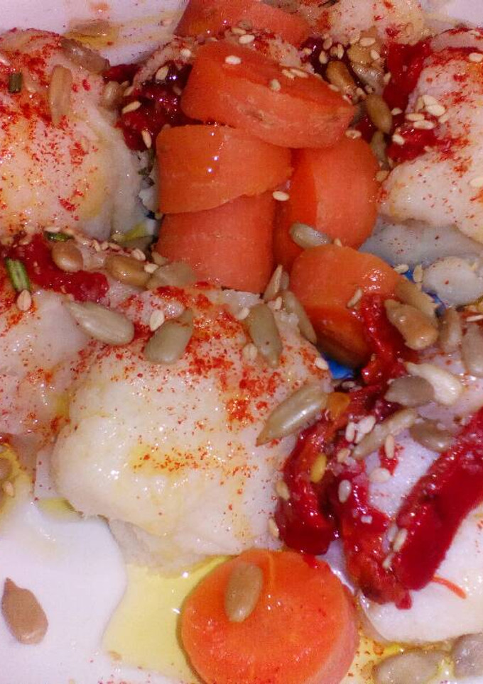 Una foto de Ensalada de coliflor light