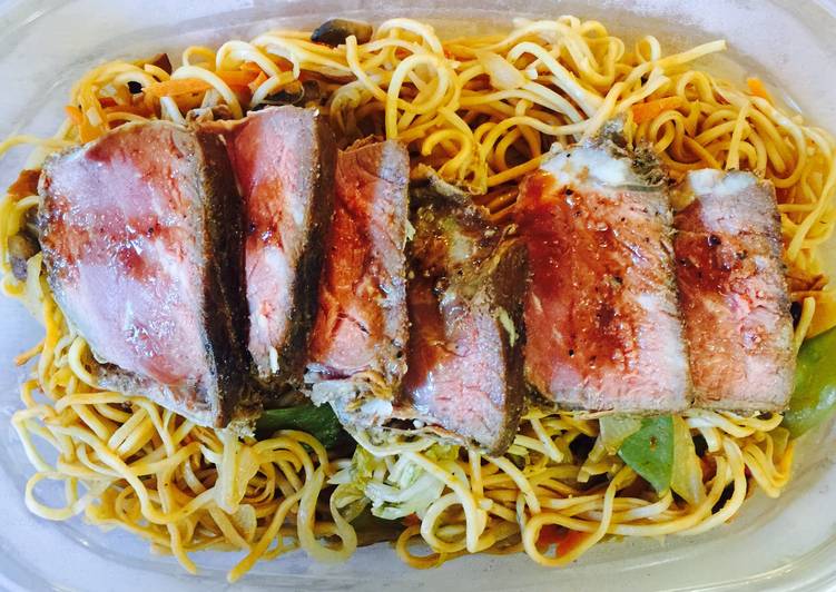 Steps to Make Perfect Garden Yakisoba