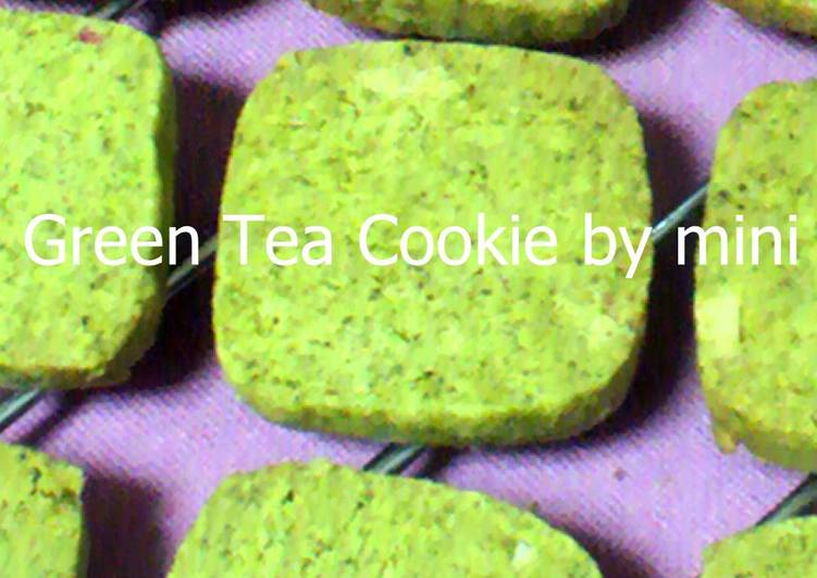 Steps to Prepare Perfect Matcha Cookies