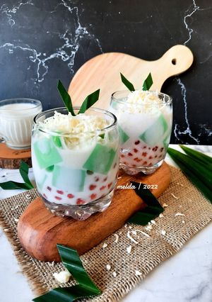 Foto resep Es Buko Pandan Keju