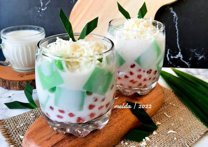 Cara Gampang Menyiapkan Es Buko Pandan Keju Anti Gagal