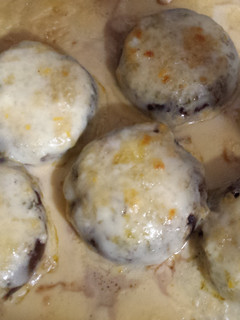 A picture of Garlic Herb Cream Cheese Stuffed Mushrooms.