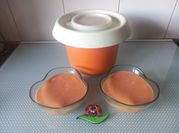 Una foto de batidora de vaso cremas