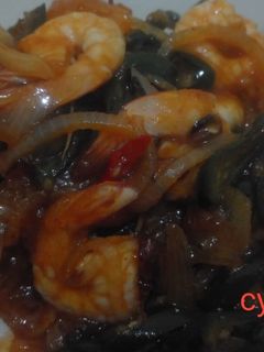 Foto resep Udang Saus Padang