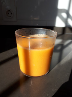 Una foto de Salmorejo casero Thermomix