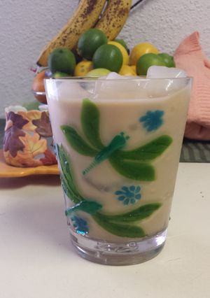 A picture of Ang iced coffee.