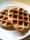 Low Sugar & Gluten-Free Soy Flour Waffles