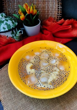Foto resep Es Tape Kuah Serai Pandan