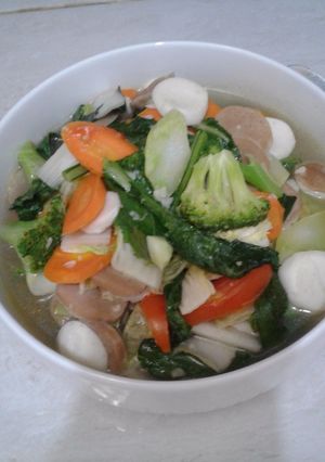 Foto resep Capcai bakso