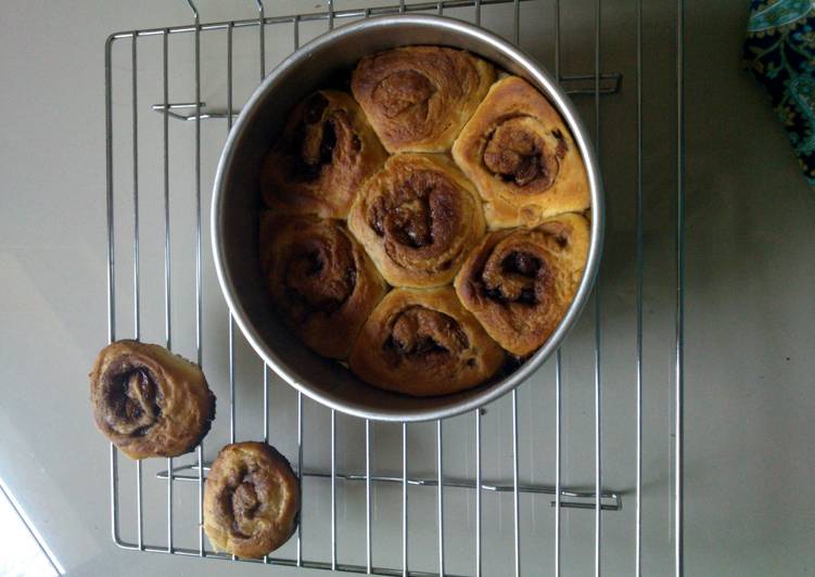 Steps to Prepare Speedy cinnamon buns