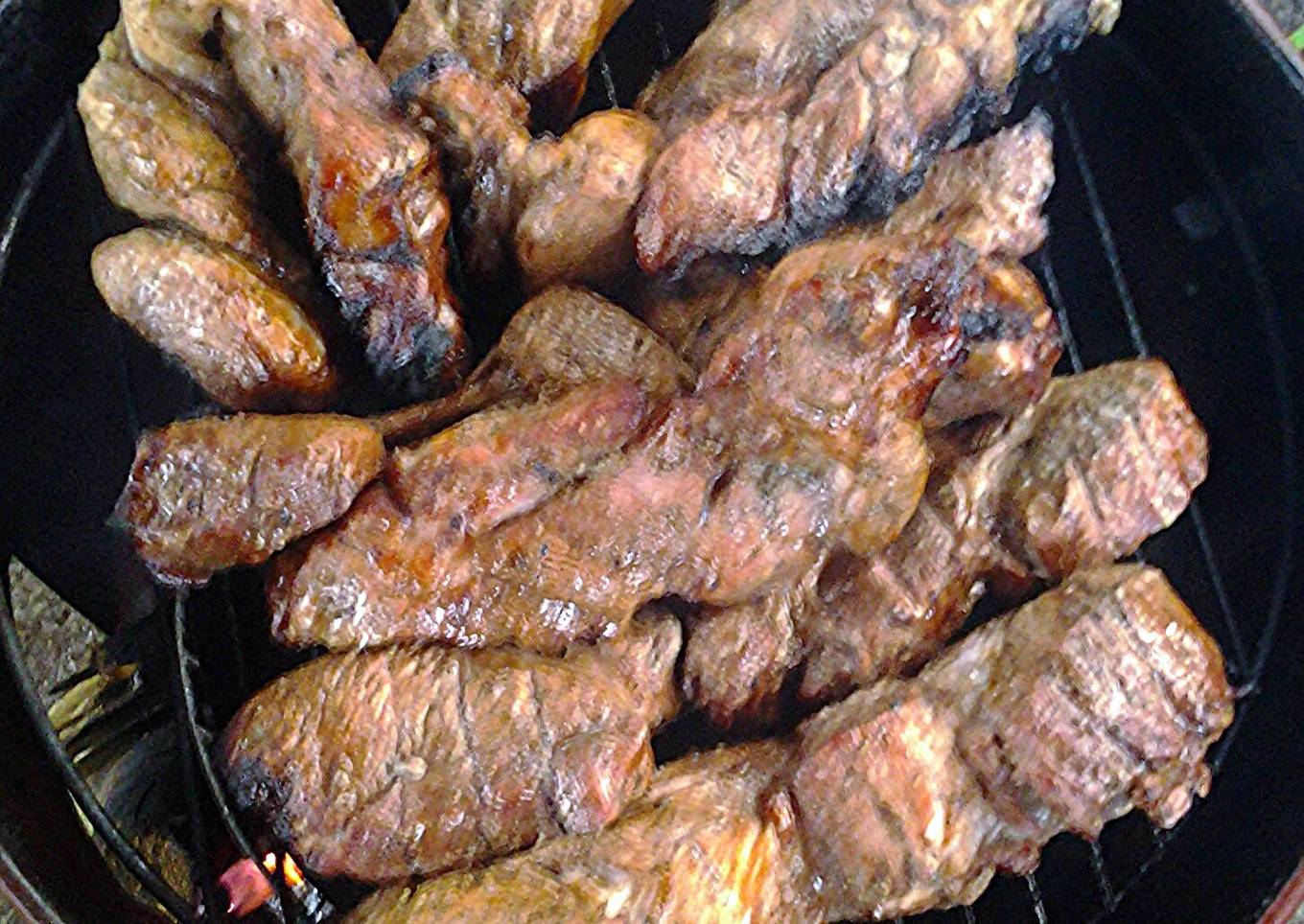 Recipe of Homemade smoked country style ribs