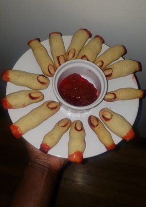 Une photo de Halloween : Doigt de sorcière