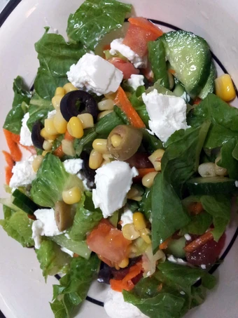 Recipe Romaine salad with feta cheese by Pam… the Can Spoil the Tongue Makes you drool