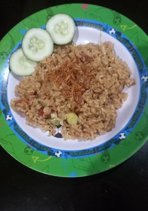 Foto resep Nasi goreng kampung simple