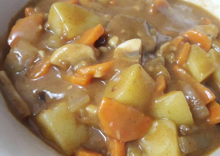 Vegetable Japanese Curry - vegetarian