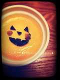 Halloween Kabocha Squash Pudding