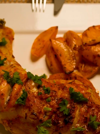 Easy Steps to Prepare Baked Chicken Legs with Potato the Perfect Delicious