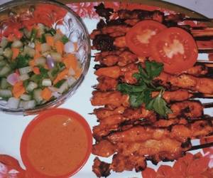 Resep mudah Sate Ayam Ala Ala Bumbu Pecel Enak Sempurna