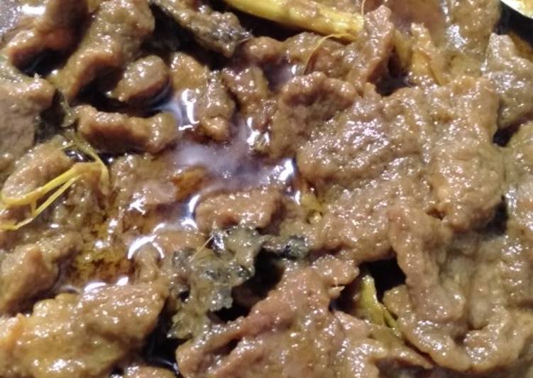 Resep Rendang daging, Sempurna