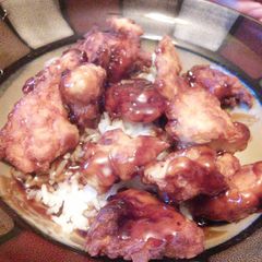 A picture of Asian Honey Chicken.