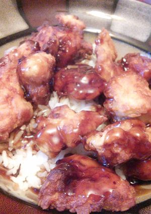 A picture of Asian Honey Chicken.