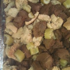 A picture of Yummy stuffing.