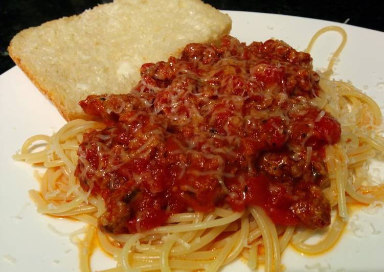 Recipe of Super Quick Homemade Perfect Spaghetti Sauce