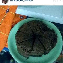 A picture of Barsha's coffee cake.