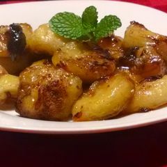 A picture of Pan Fried Bananas.