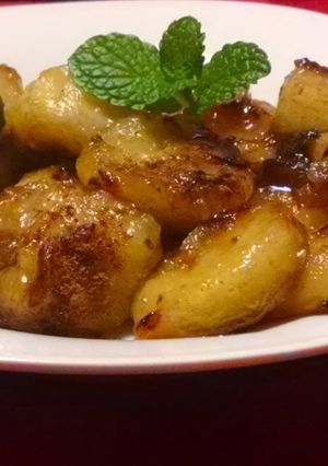 A picture of Pan Fried Bananas.