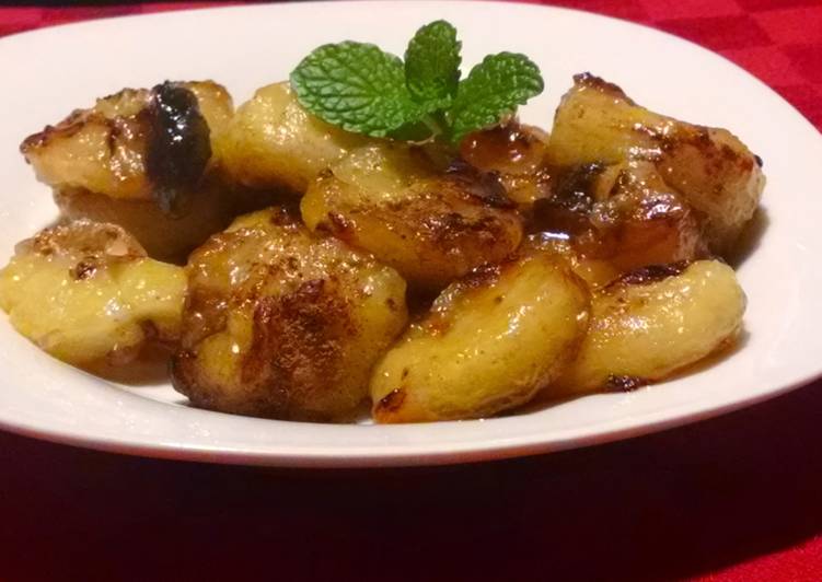 Pan Fried Bananas