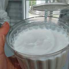 Una foto de Mayonesa casera de leche (Alioli)