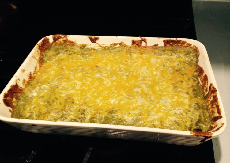 How to Prepare Super Quick Homemade Simply Amazing Spinach Enchiladas