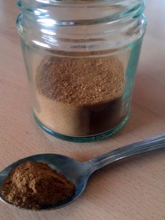 A picture of Vickys Pumpkin Pie Spice Mix.