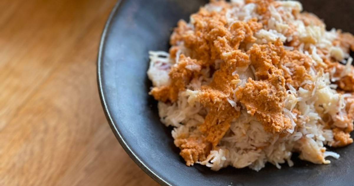 🦀 Crab meat with sweetened rice vinegar Recipe by tomo_ya Cookpad