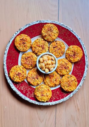 Una foto de Croquetas saludables de zanahoria 🥕